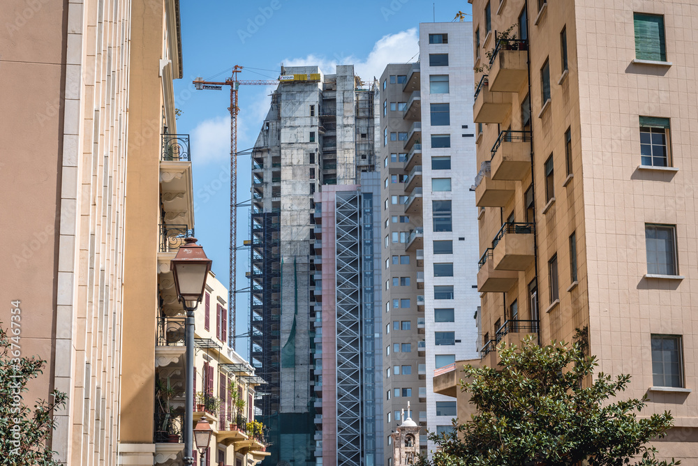 Building site in Centre Ville - Beirut Central District, Lebanon