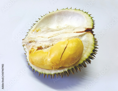 durian fresh in asia tropical