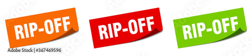 rip-off grunge vintage retro band. rip-off ribbon
