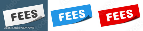 fees grunge vintage retro band. fees ribbon