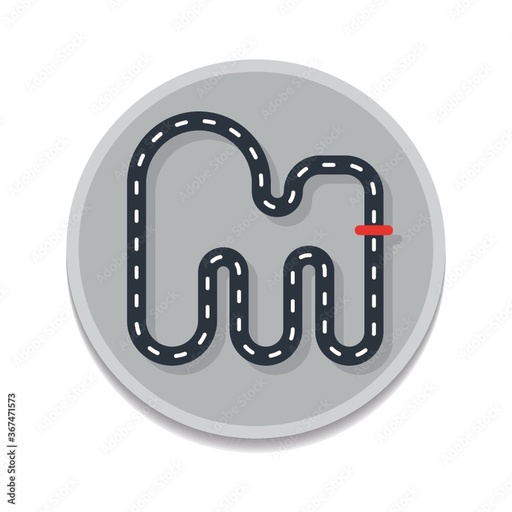 Fototapeta premium race track