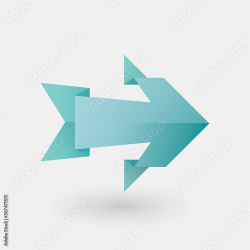 Free Download arrow origami - GFXLoad