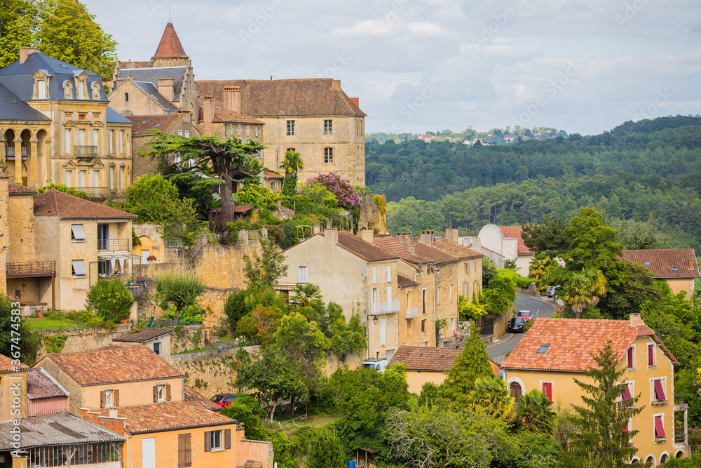 View of Belves, France