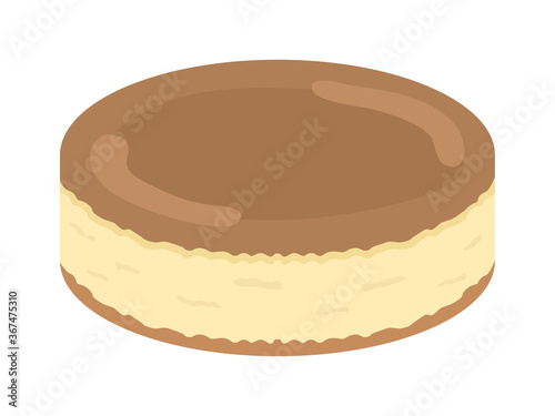 チーズケーキのイラスト