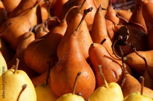 Traditional agri-food products street market - Bucharest, Romania.