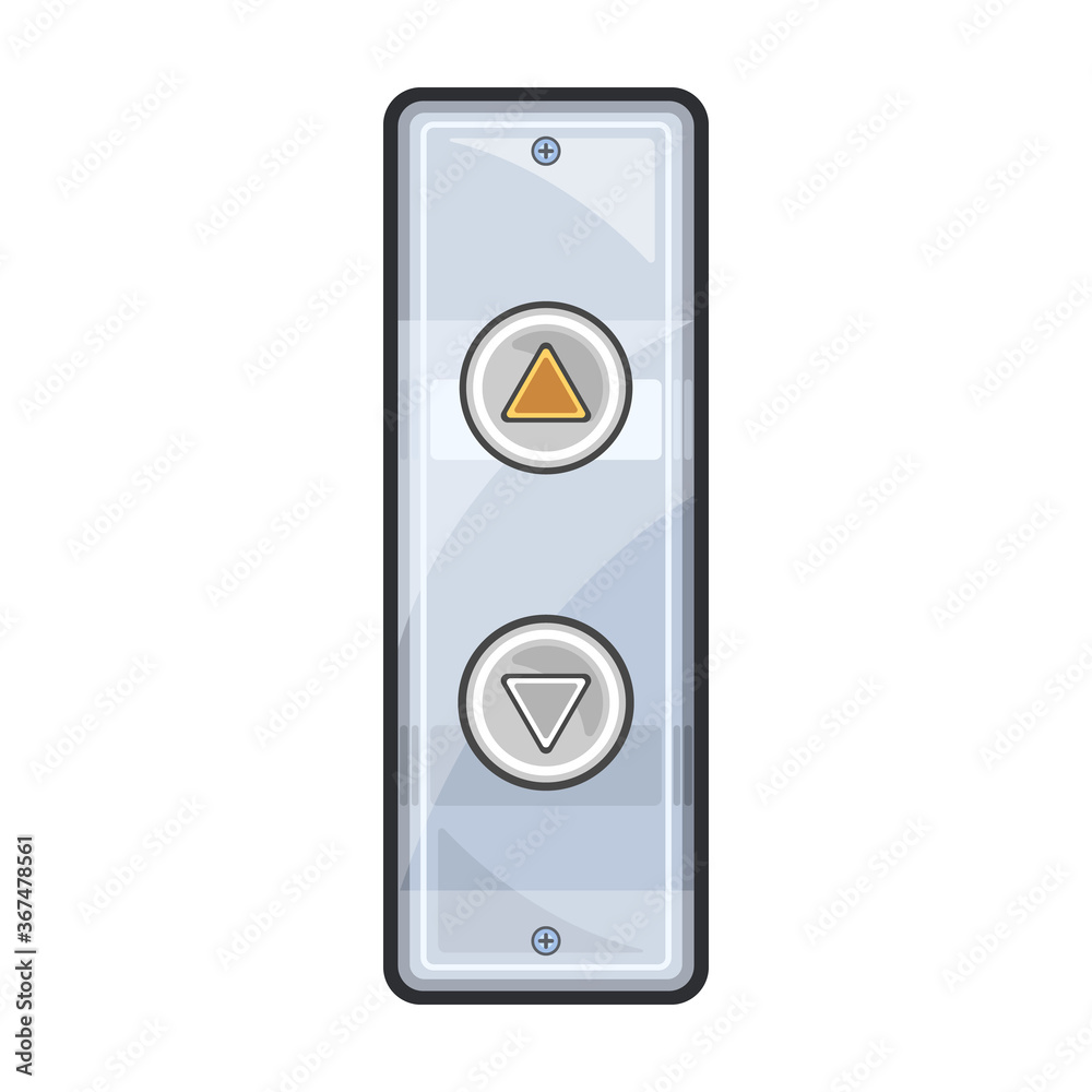 Elevator panel vector icon.Cartoon vector icon isolated on white background elevator panel. Elevator panel vector icon.Cartoon vector icon isolated on white background elevator panel.
