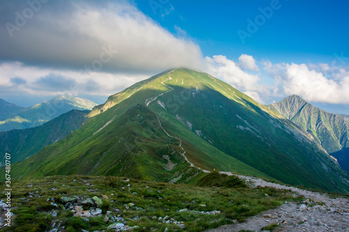 Fototapeta Naklejka Na Ścianę i Meble -  Tatry Krajobraz i Zwierzęta