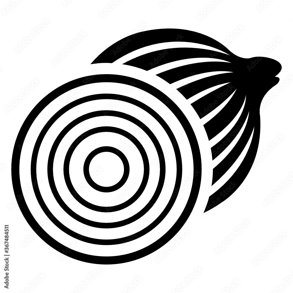A white onion bulb solid style, glyph icon of food ingredient
A white onion bulb solid style, glyph icon of food ingredient