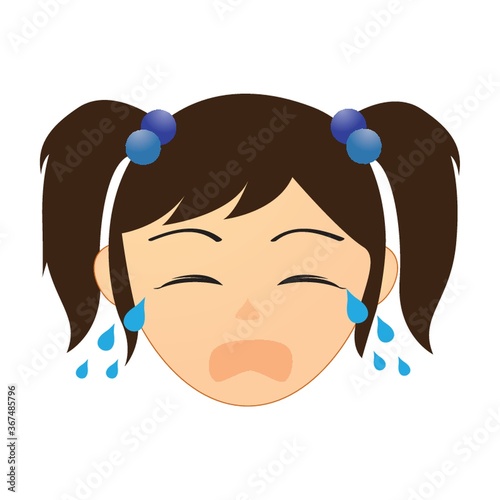 girl crying