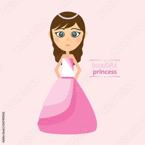 girl in ball gown