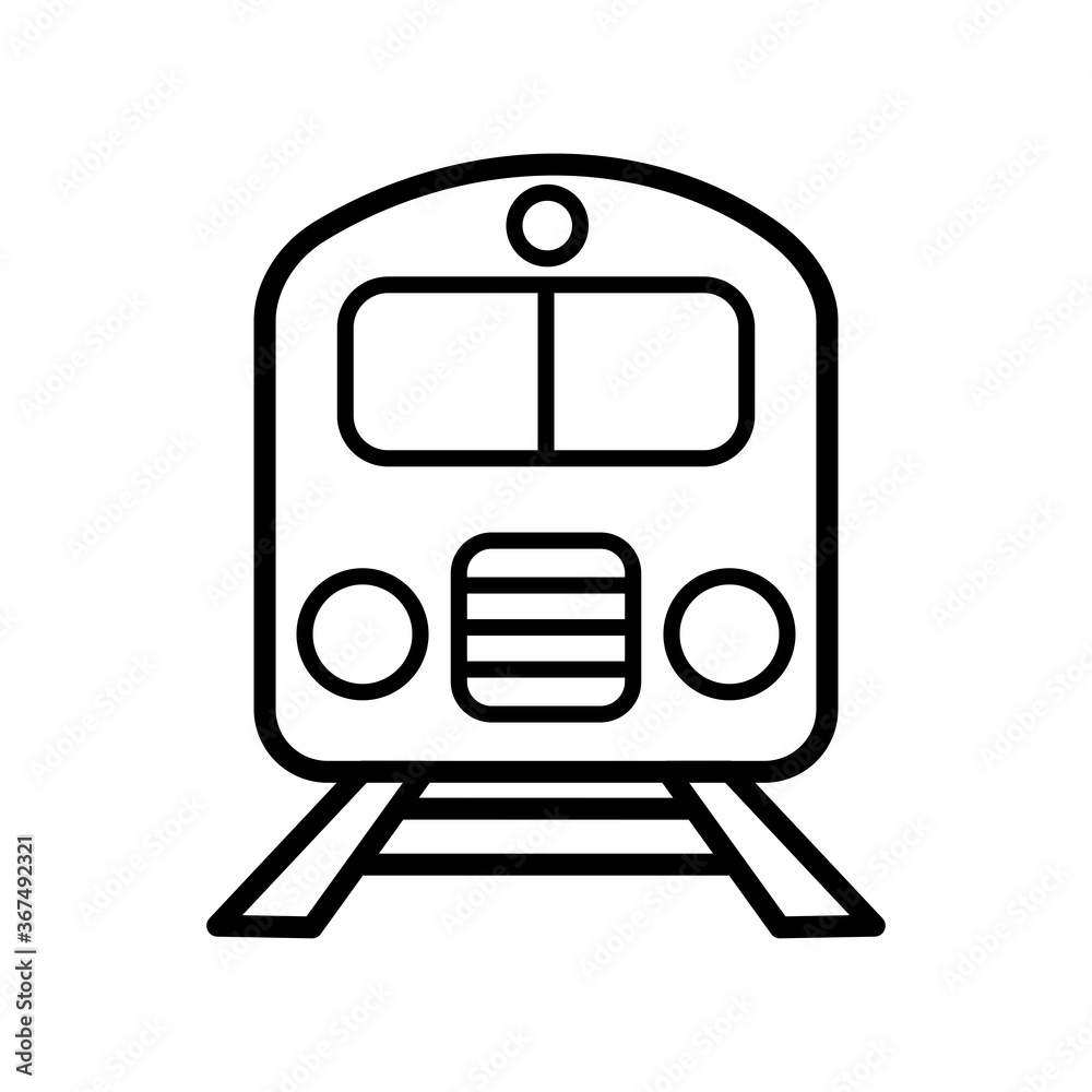 train - transportation icon vector design template train - transportation icon vector design template