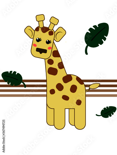 Cute Chunky Giraffe