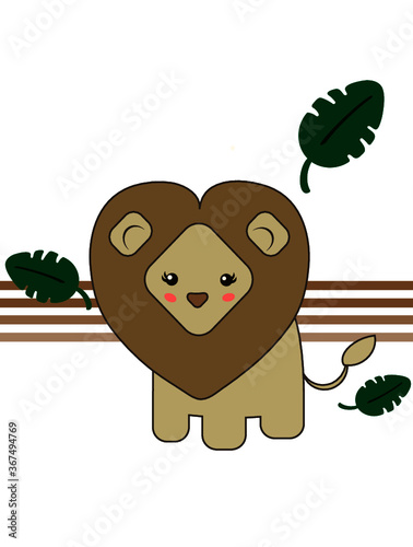 Cute Chunky Lion