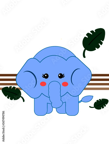 Cute Chunky Elephant