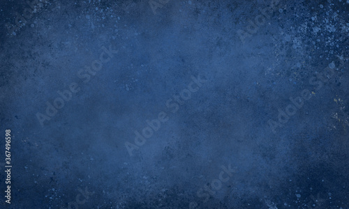 blue abstract smooth background with small blots and scuffs