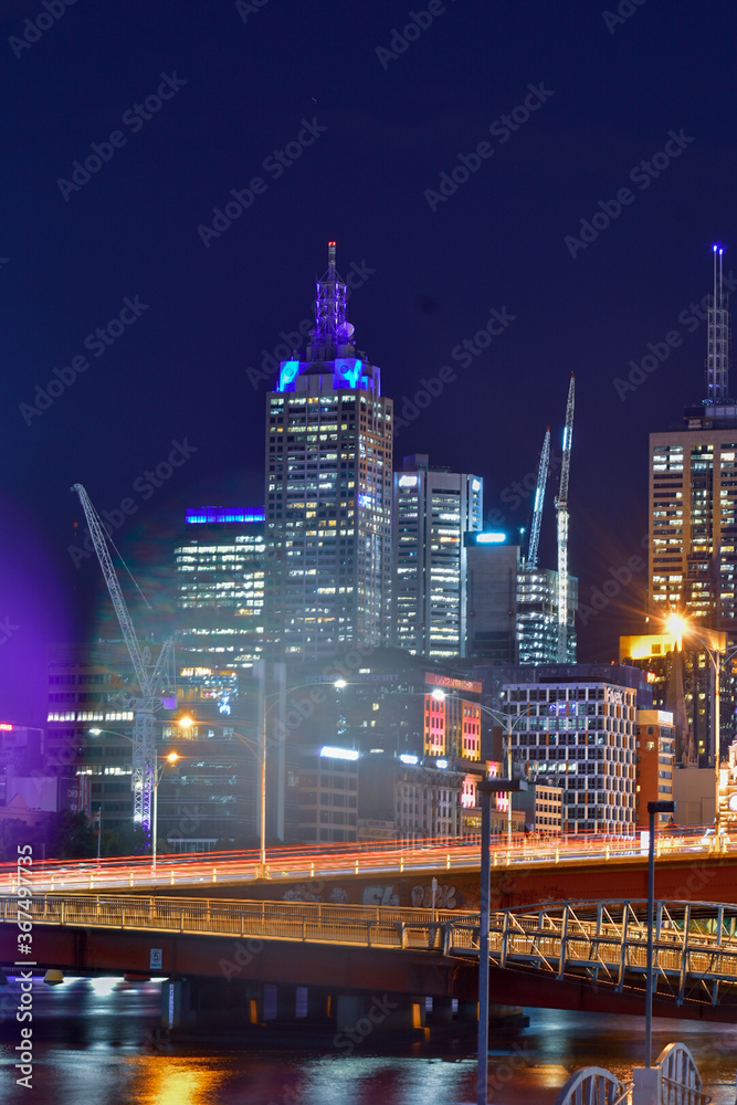 Fototapeta premium Rzeka Yarra, Melbourne, Australia