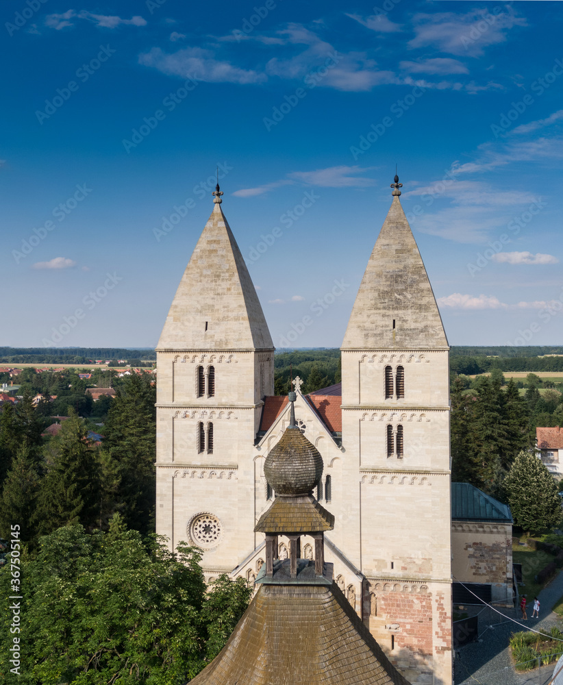 Jak's Romanesque abbey church, Hungary..