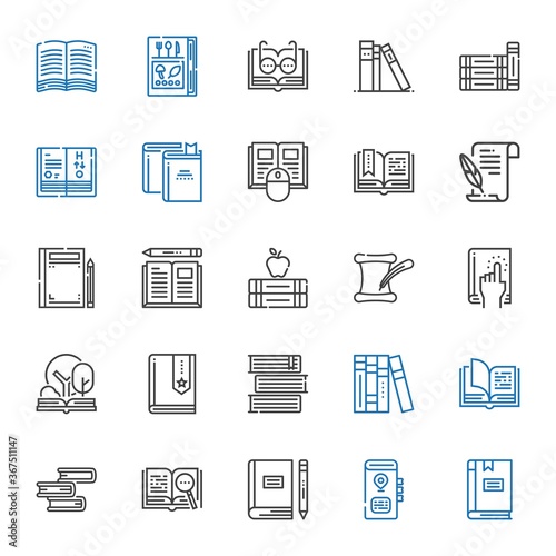 novel icons set