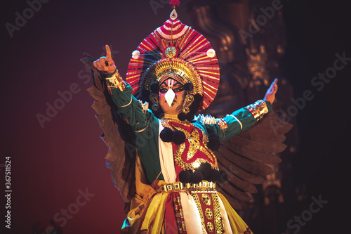 Yakshagana dancer photo photo