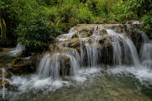 pozas de Ha' Kok , Río Tortuga, Lancetillo - La Parroquia, Franja Transversal del Norte , departamento de Quiché, Guatemala © Tolo