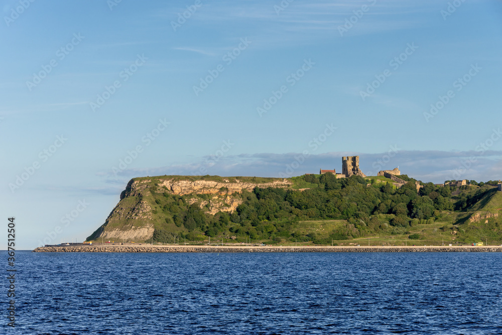 Ancient castle beside the sea.