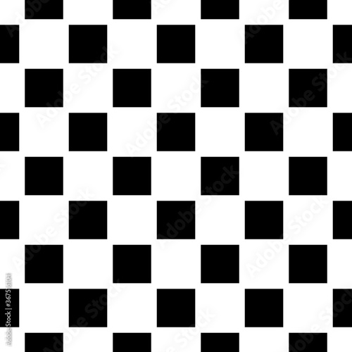 vector black white seamless pattern Chess board