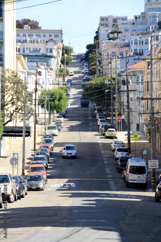 Fototapeta premium Streets auf San Franciso