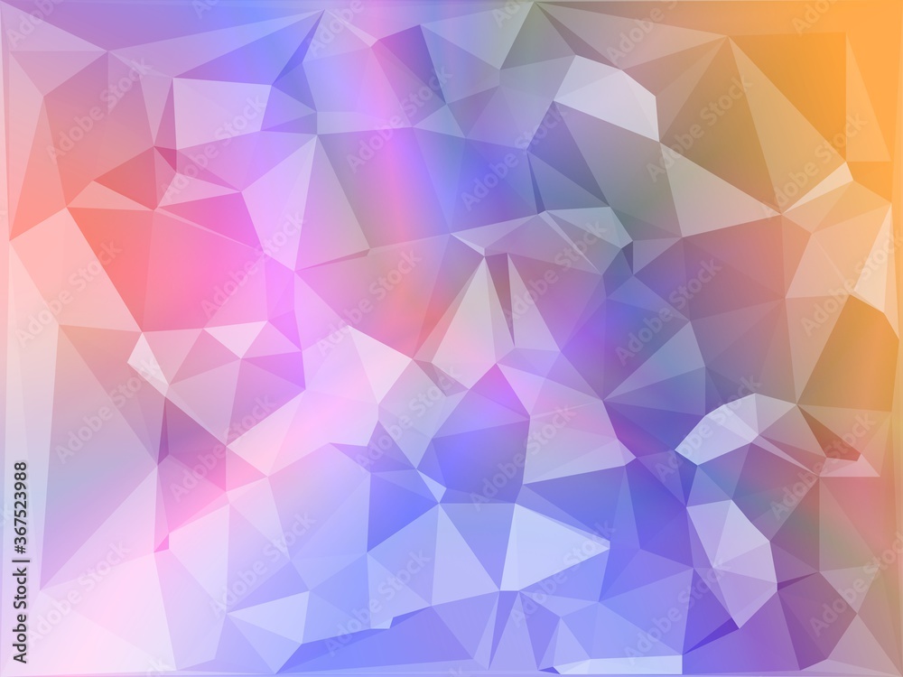 Art colorful of polygon background Art colorful of polygon background