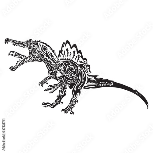 dinosaur tattoo design
