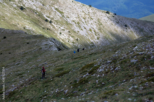 View From The Ridge Of Slavyanka Mountain - Near Gotcev Peak, Slavyanka National Park (Ali Botush Reservation) in Bulgaria, Europe photo