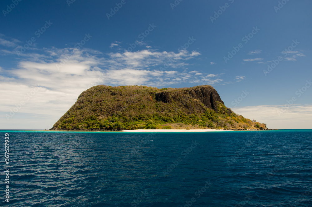 Naklejka premium Une des île de l'archipel Mitsio - Madagascar