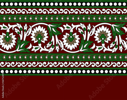 vector illustration of an abstract floral background