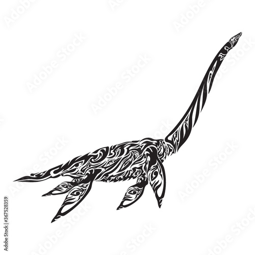 dinosaur tattoo design