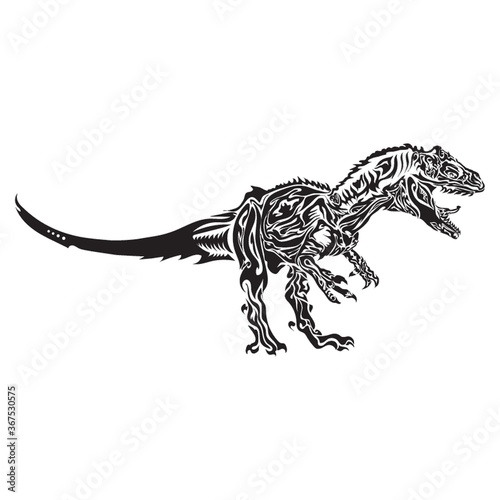 dinosaur tattoo design