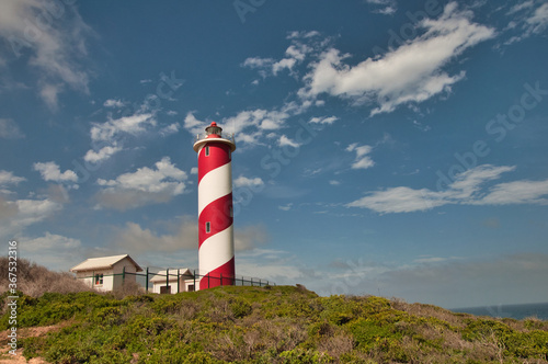 Lighthouse in Gouriukwa Reserve near Gouritzmond  Garden Route  Western Cape