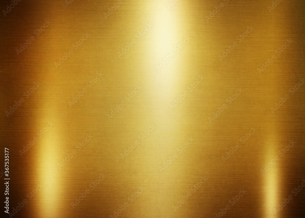 Gold metal background with abstract polished texture for design Gold metal background with abstract polished texture for design