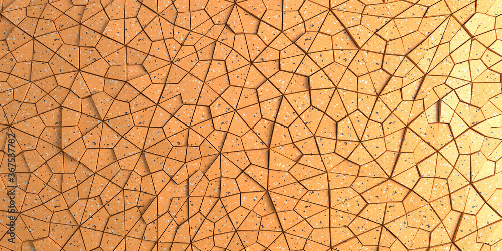 Abstract color background with geometric elements. 3d rendering Abstract color background with geometric elements. 3d rendering