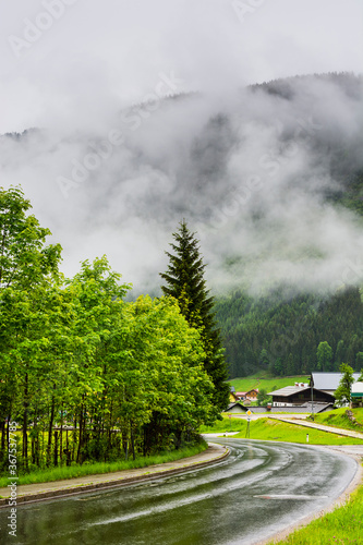 Rain in rural Austria © George