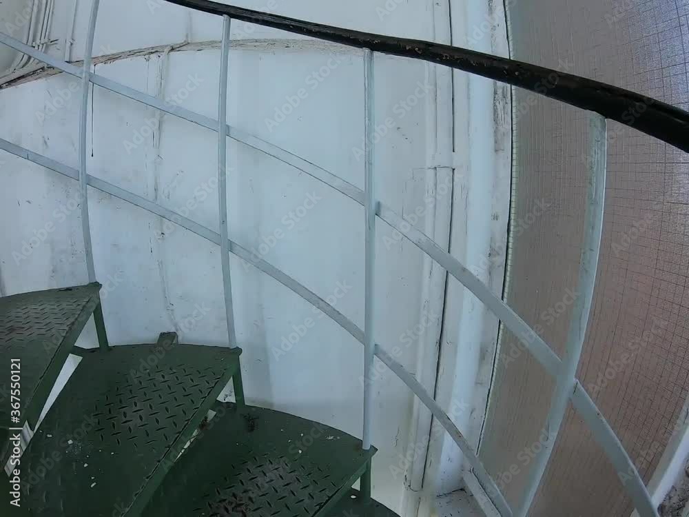 Zeitraffer Video Wendeltreppe Nach oben hoch 