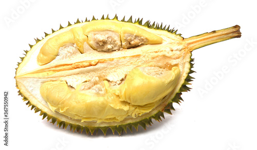 Durian isolated on white background