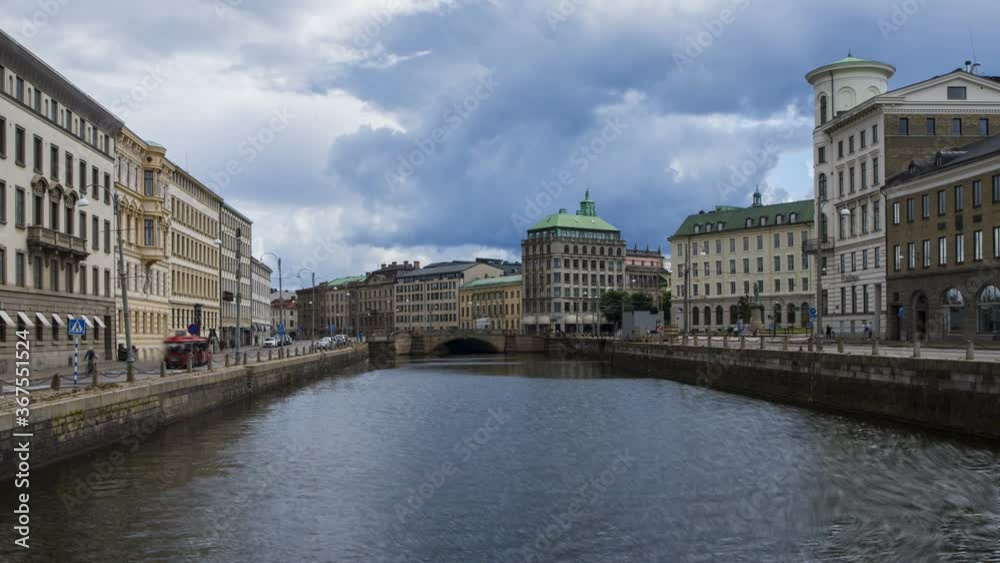 Summer timelapse from Gothenburg city in Sweden Summer timelapse from Gothenburg city in Sweden