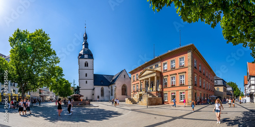 Marktplatz, Rathaus, Detmold, Deutschland  photo