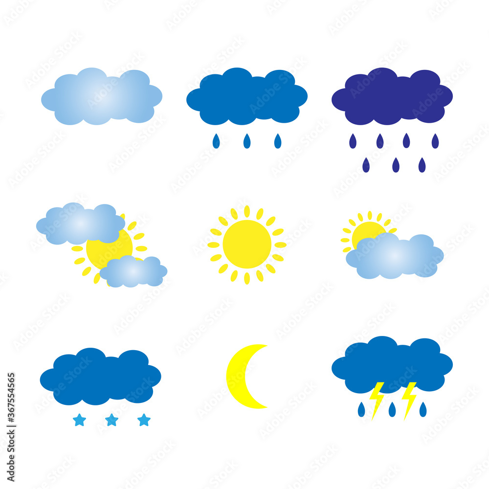 Weather Forecast Meteorology Design Illustration Weather Forecast Meteorology Design Illustration