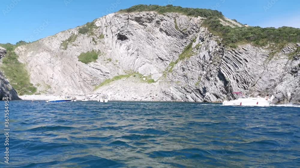 Views of the Cantabrian coast from the sea Views of the Cantabrian coast from the sea