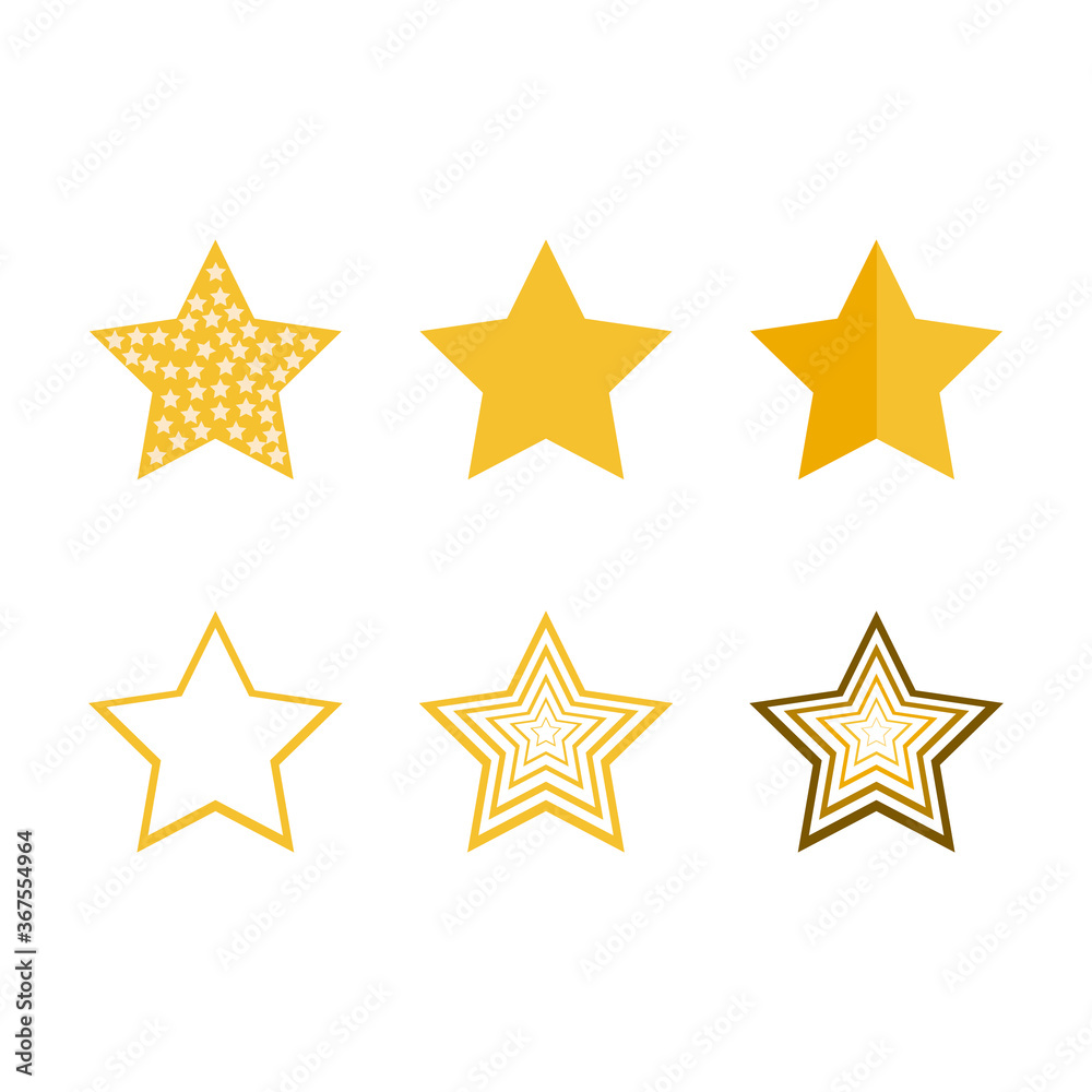Star Icon Logo Design Illustration Vector Star Icon Logo Design Illustration Vector