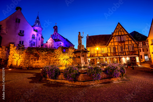 Eguisheim village, Alsace, France