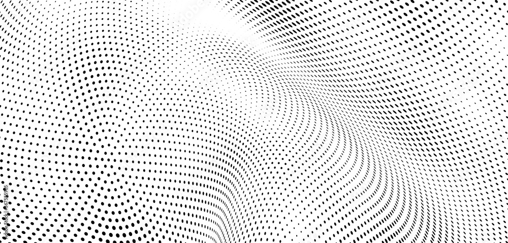 The halftone texture is monochrome. Vector chaotic background. The halftone texture is monochrome. Vector chaotic background.
