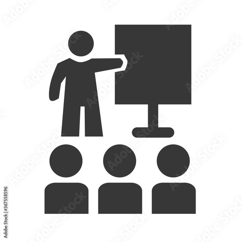 training icon - education vector illustration concept
