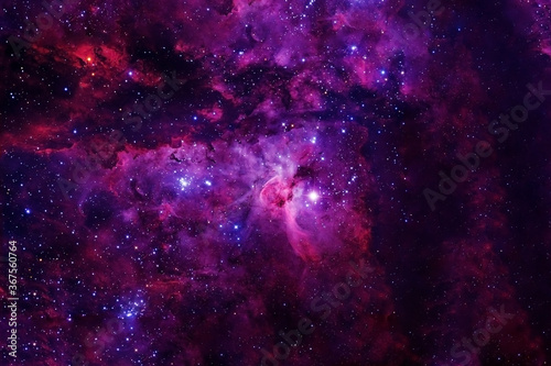Fototapeta Naklejka Na Ścianę i Meble -  A beautiful colored galaxy. Elements of this image were furnished by NASA.