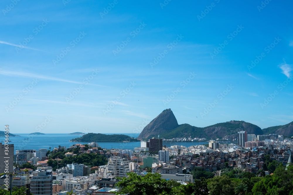 Beautiful view of the Santa Teresa, Rio de Janeiro Rio Brazil